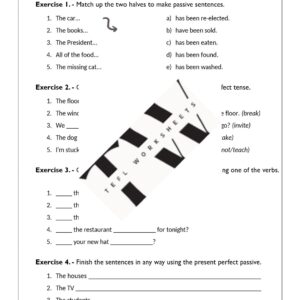 passive (present perfect tense)